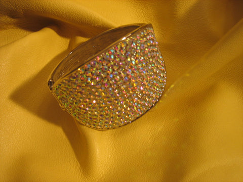 Swarovski crystals hair clip