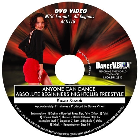 Anyone Can Dance Nightclub Freestyle - DVD