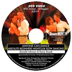 Anyone Can Dance Nightclub Slow Dancing - DVD