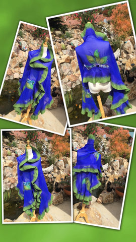 GK Creation - Blue with green.