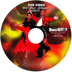 International Style Latin Open Silver Samba Variations - DVD